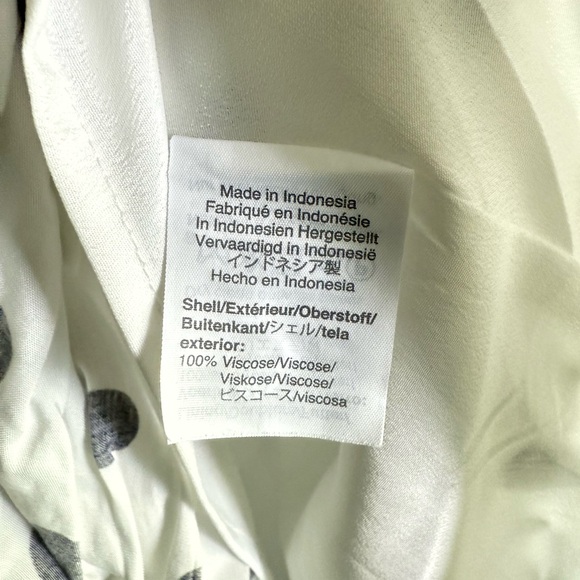 J.Crew Polka Dot Wrap Dress with Ruffle Sz 6 Flutter sleeve Preppy Feminine - Picture 8 of 9